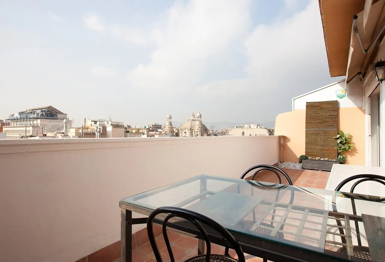 Rambla Cat - Penthouse With Terrace Lägenhet Barcelona