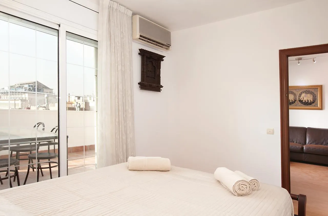 Rambla Cat - Penthouse With Terrace Lägenhet Barcelona